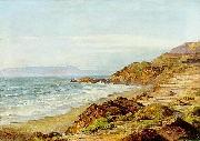 Henry Otto Wix Coastal Scene Germany oil painting artist